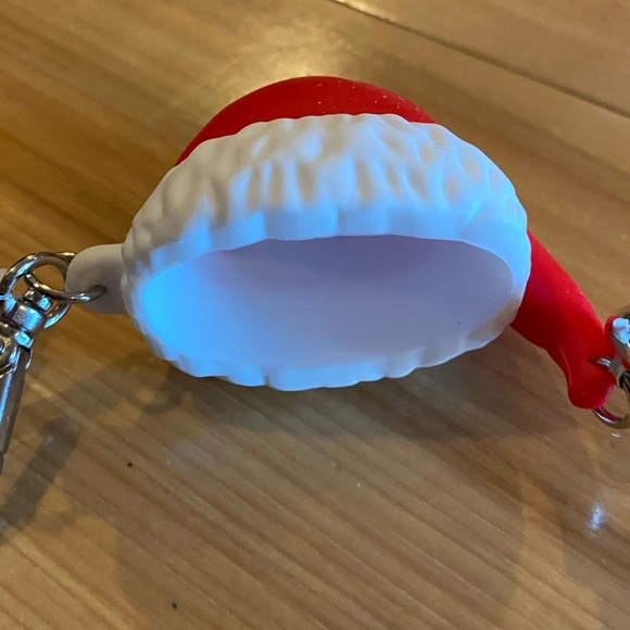 Santa Hat Sanitizer Holder - Picture 10 of 10